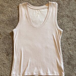 a new day Light Beige Tank Top